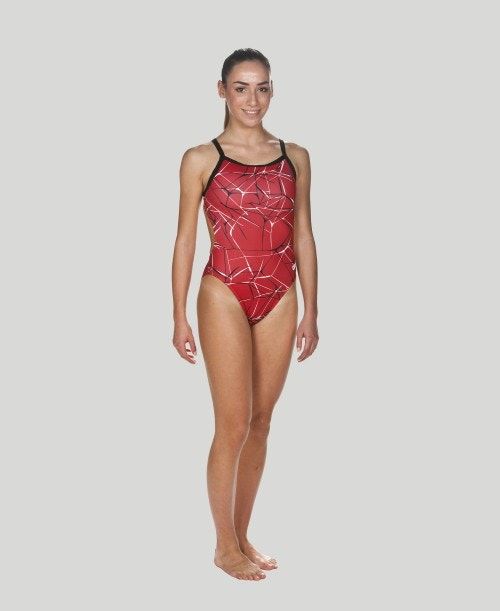 Arena Water Challenge Back - Maxlife Red / Black | 95703-MOUY