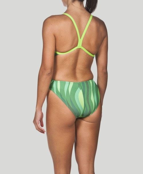 Arena Wavy Water Challenge Back - Maxlife Green | 83921-WXIV