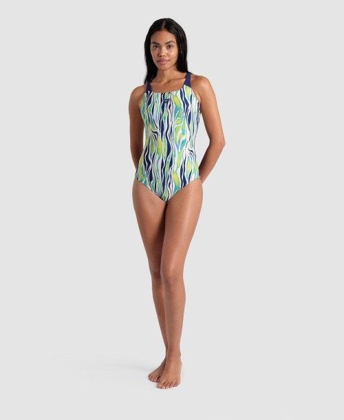 Arena Zebra Stripes Swim Pro Back Swimsuit Multicolor | 35821-LISH