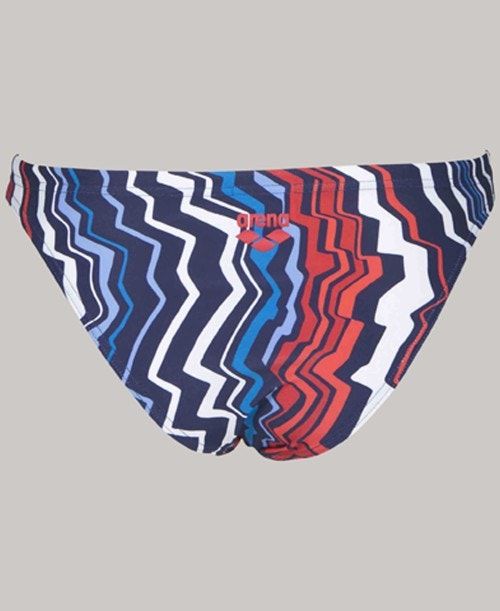 Arena Zig Zag Bottom Navy / Red | 41739-MUEZ