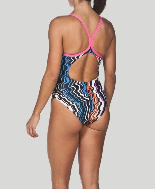 Arena Zig Zag Light Drop Back - Maxlife Black / Rose | 56180-AJMT