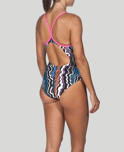 Arena Zig Zag Light Drop Back - Maxlife Black / Rose | 56180-AJMT